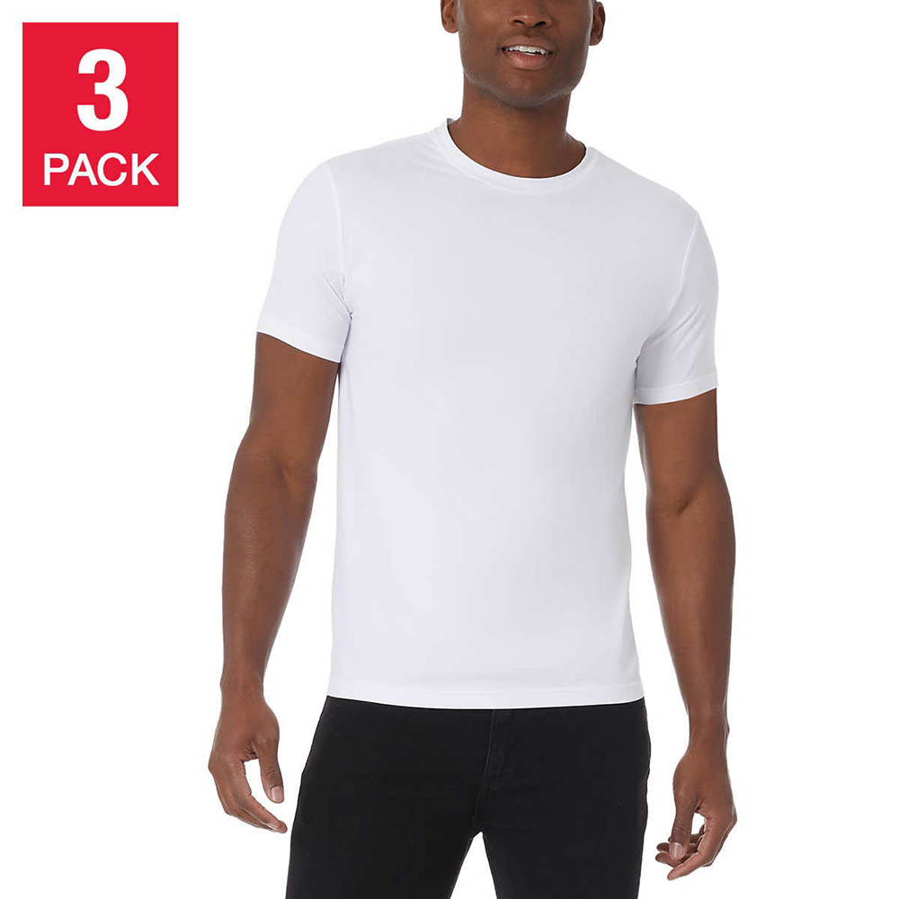 Set 3 áo 32 Degrees Men's Cool - White, Size S