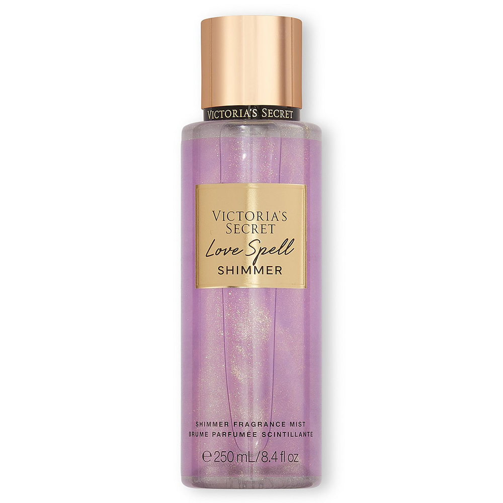 Xịt thơm toàn thân Victoria's Secret Shimmer - Love Spell, 250ml
