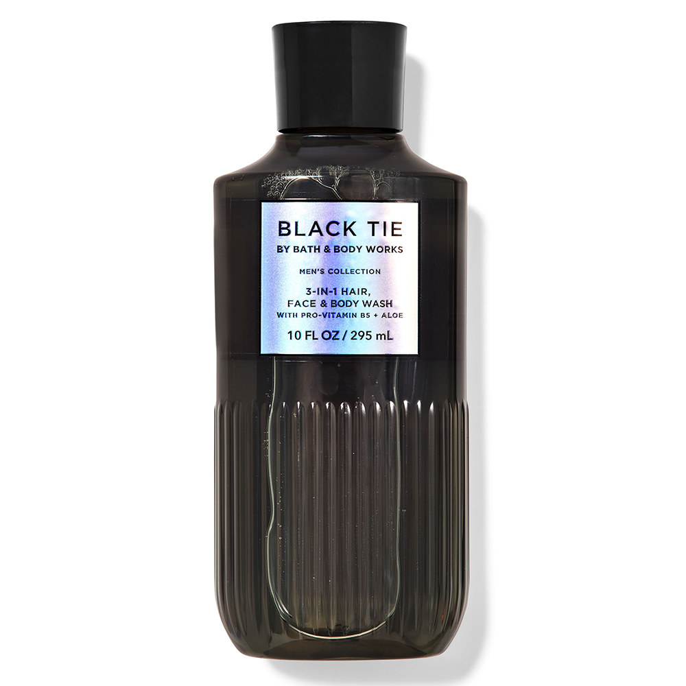 Gel tắm + gội + rửa mặt Bath & Body Works 3in1 Men's Collection - Black Tie, 295ml