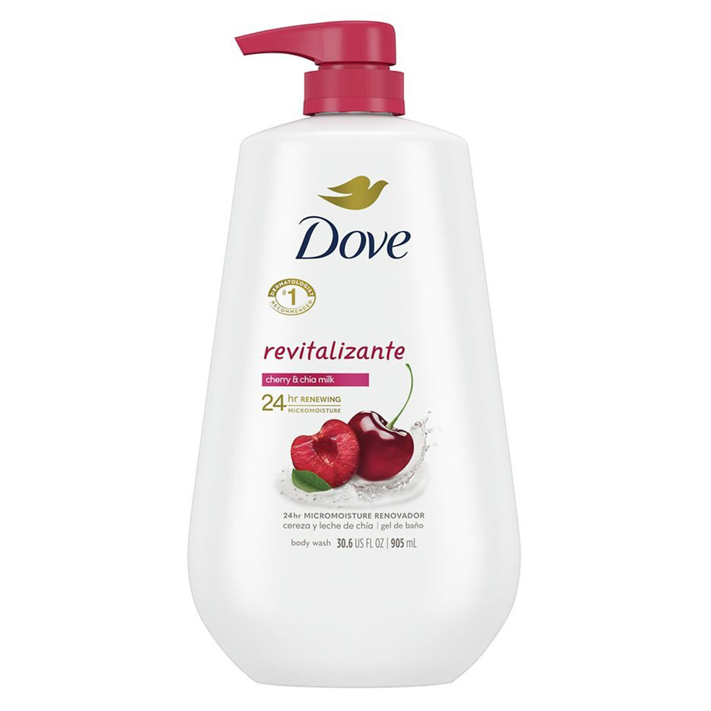 Sữa tắm Dove Revitalizante - Cherry & Chia Milk, 905ml