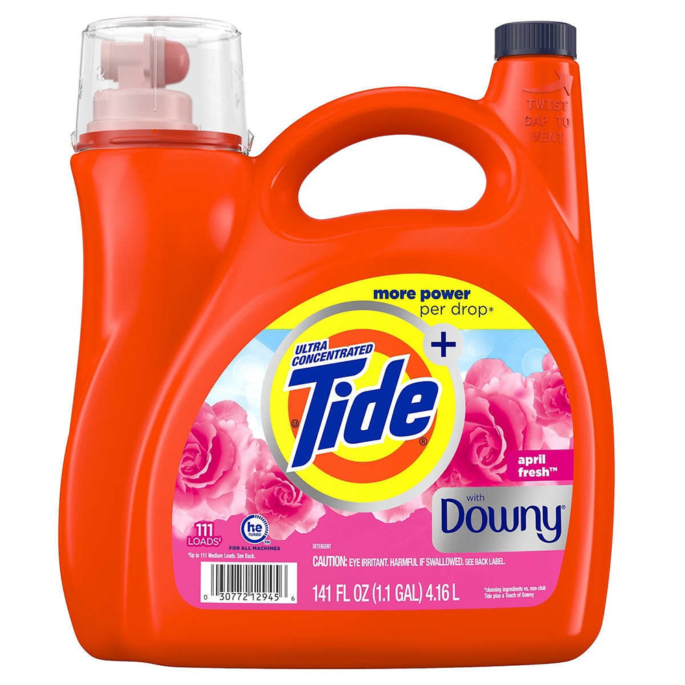 Nước giặt + xả Tide Downy April Fresh, 4.16L