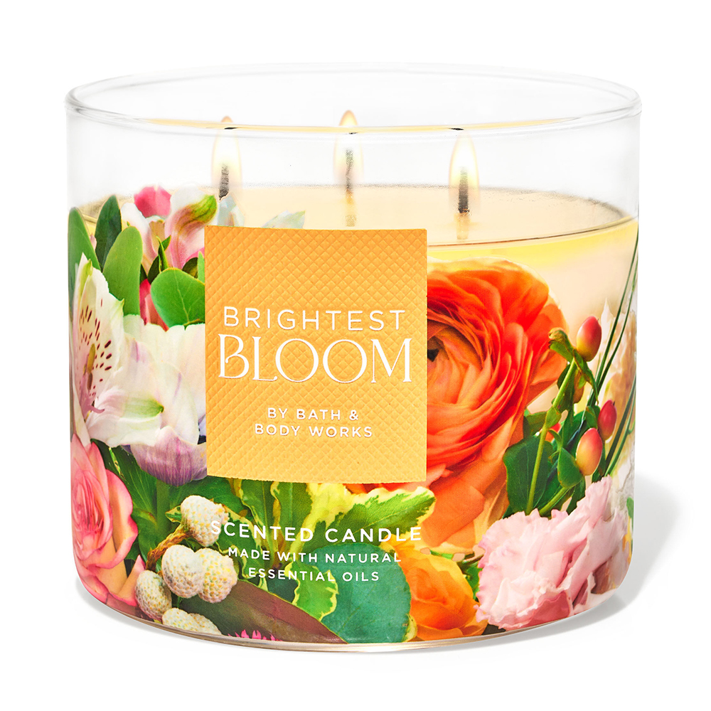 Nến thơm Bath & Body Works Brightest Bloom, 411g