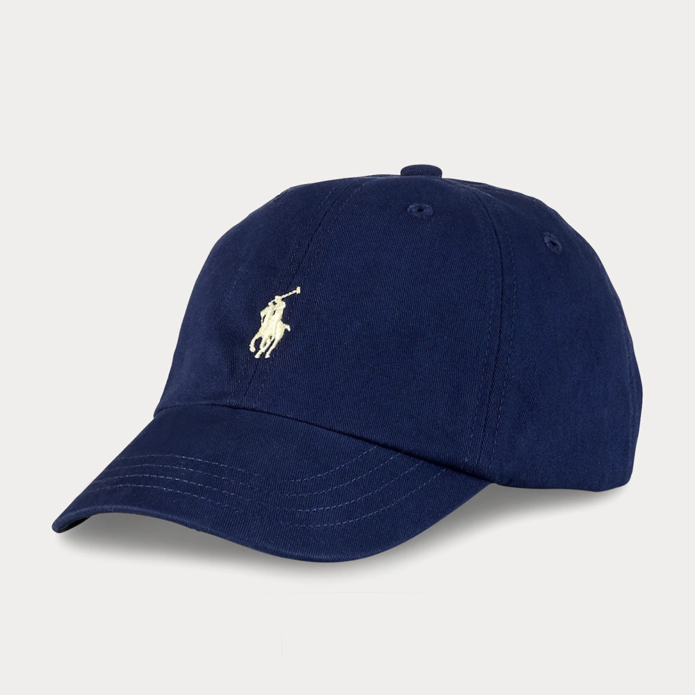 Mũ Polo Ralph Lauren Cotton Chino Ball Cap 8-20, Navy/Yellow