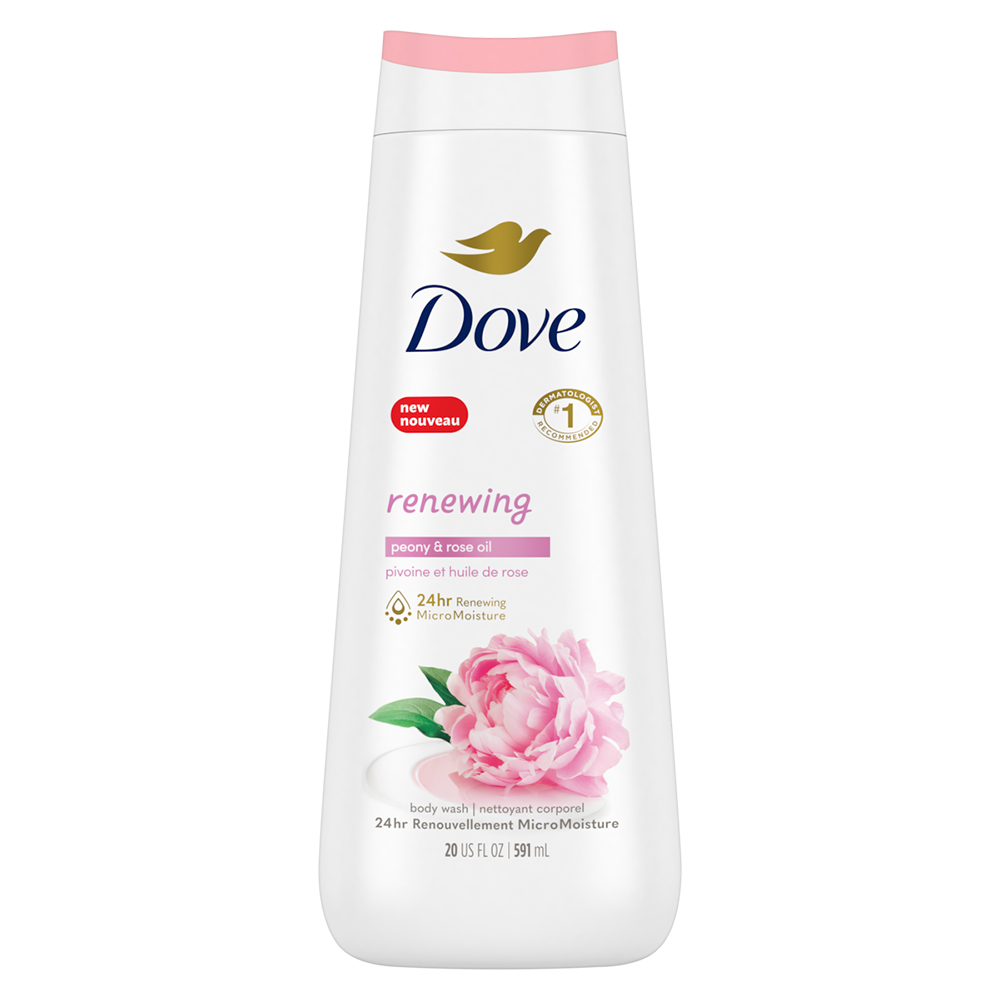 Sữa tắm Dove Renewing - Peony & Rose Oil, 591ml