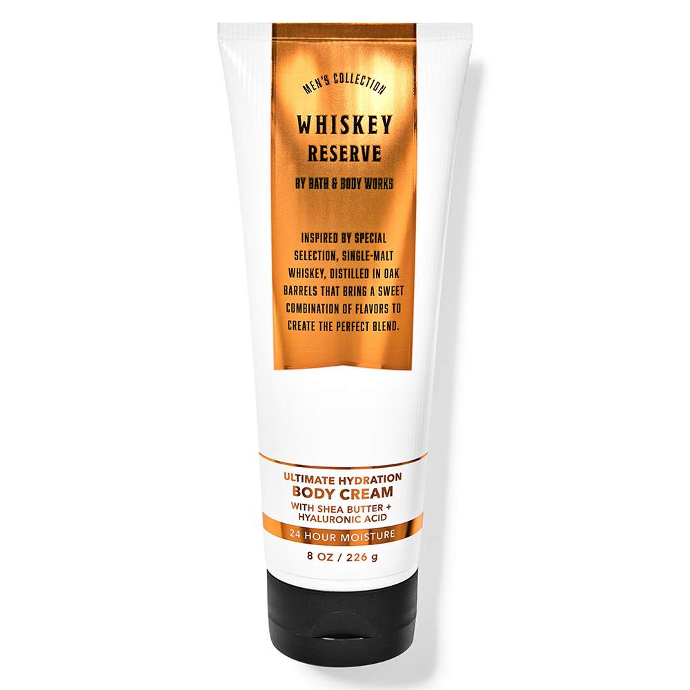 Kem dưỡng da Bath & Body Works Men's Collection - Whiskey Reserve, 226g