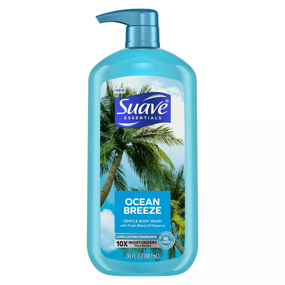 Sữa tắm Suave Essentials - Ocean Breeze, 887ml