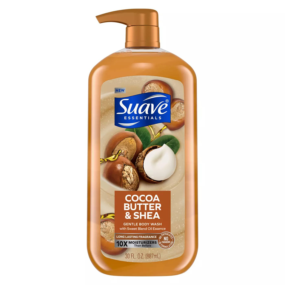 Sữa tắm Suave Essentials - Cocoa Butter & Shea, 887ml