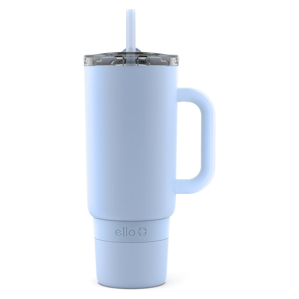 Ly giữ nhiệt Ello Port Stainless Steel Tumbler with Handle - Halogen Blue, 1.183L