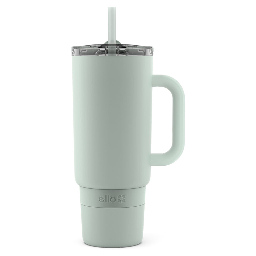 Ly giữ nhiệt Ello Port Stainless Steel Tumbler with Handle - Sage, 1.183L