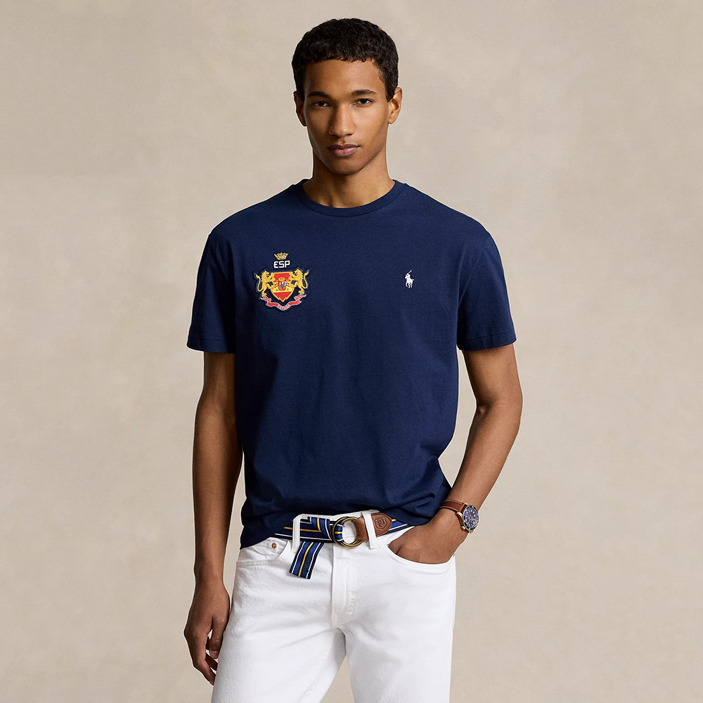 Áo Polo Ralph Lauren Classic Fit Spain T-Shirt - Navy, Size M