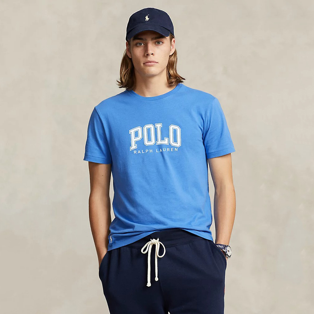 Áo Polo Ralph Lauren Classic Fit Logo Jersey - Blue, Size M