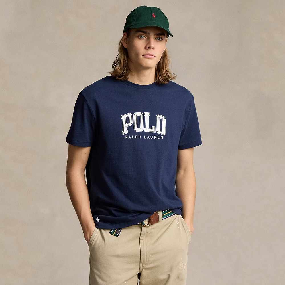 Áo Polo Ralph Lauren Classic Fit Logo Jersey - Navy, Size M