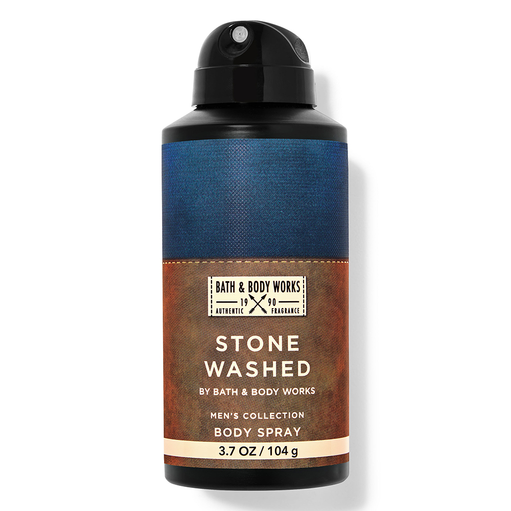 Xịt thơm toàn thân Bath & Body Works Men's Collection - Stone Washed, 104g