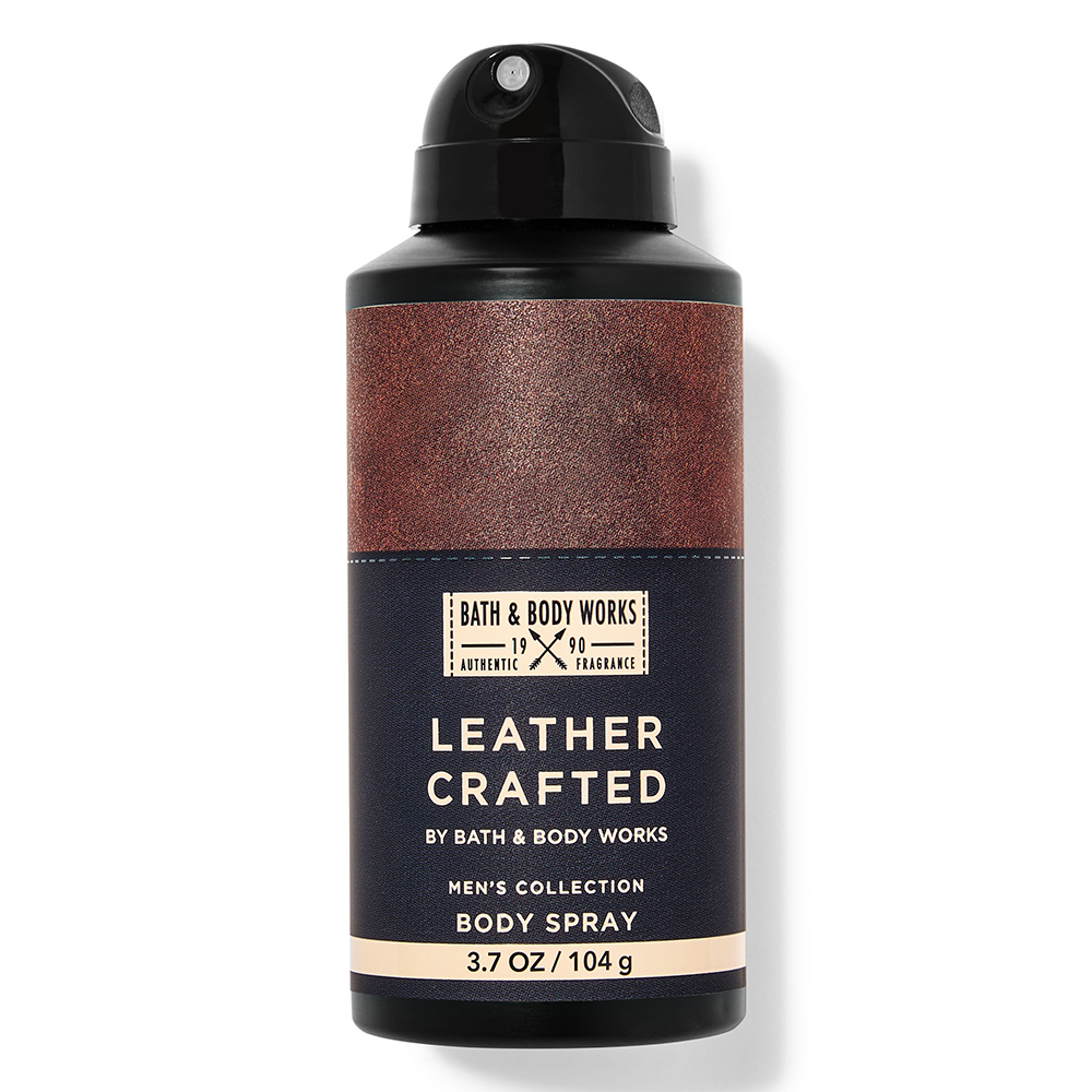 Xịt thơm toàn thân Bath & Body Works Men's Collection - Leather Crafted, 104g