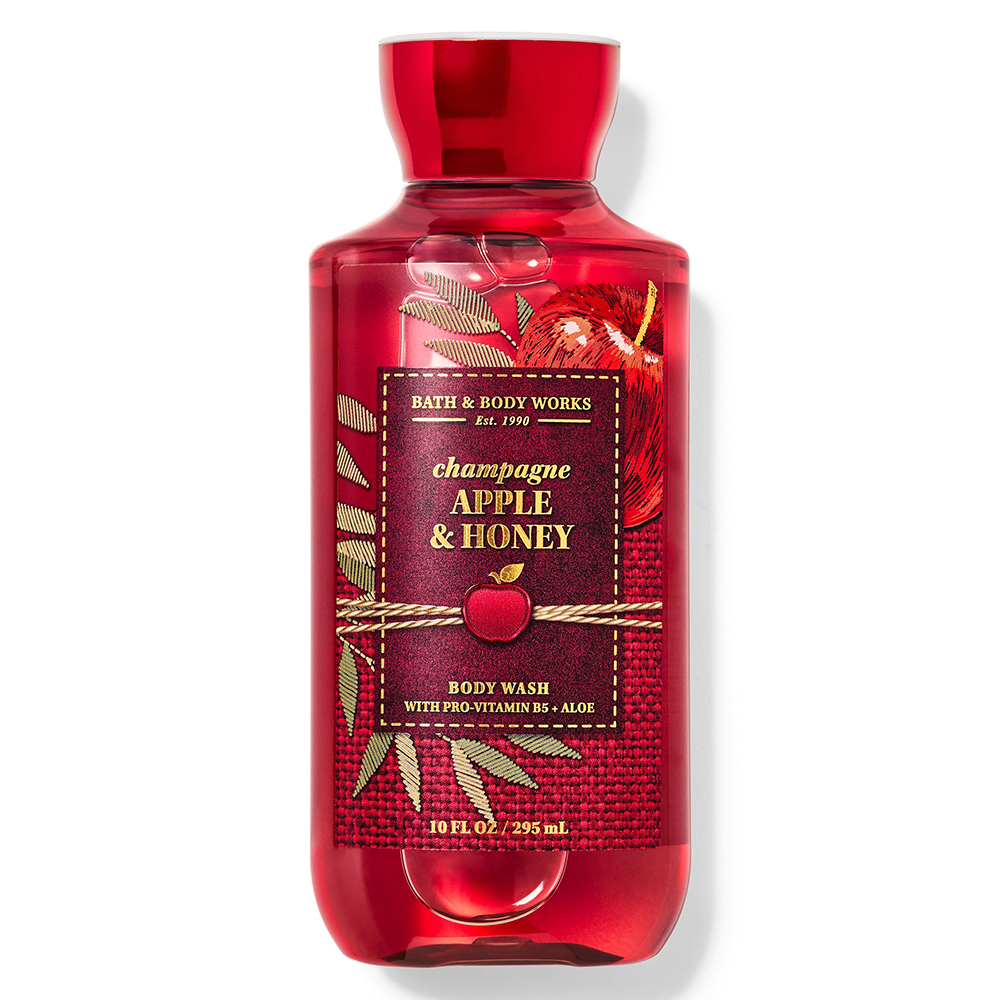 Gel tắm Bath & Body Works - Champagne Apple & Honey, 295ml