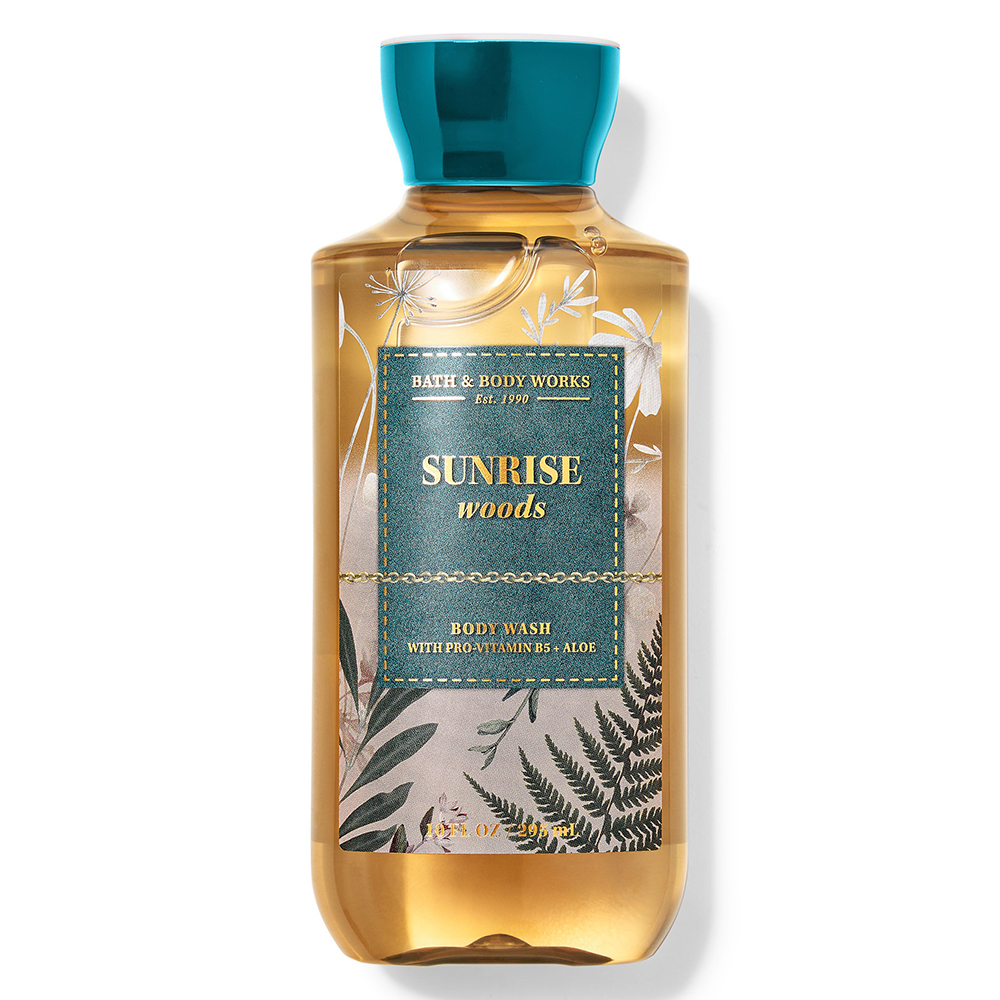 Gel tắm Bath & Body Works - Sunrise Woods, 295ml