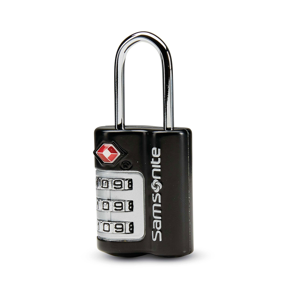 Khóa số vali Samsonite 3 Dial Travel Sentry Combination Lock, Black