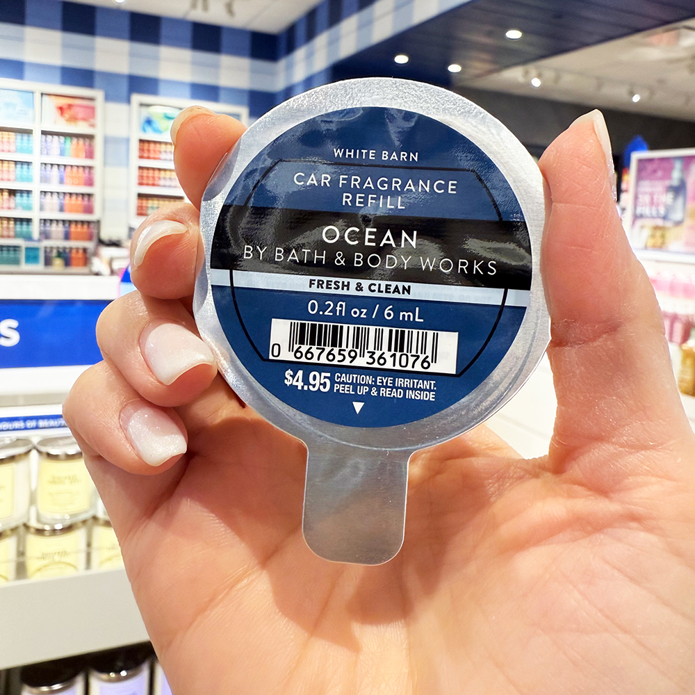 Tinh dầu thơm xe Bath & Body Works - Ocean, 6ml