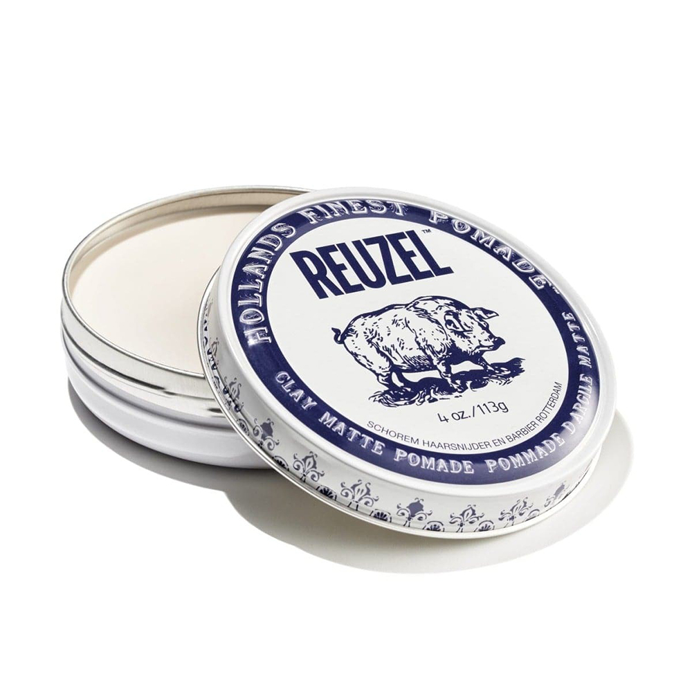 Sáp tạo kiểu tóc Reuzel Clay Matte Pomade, 113g