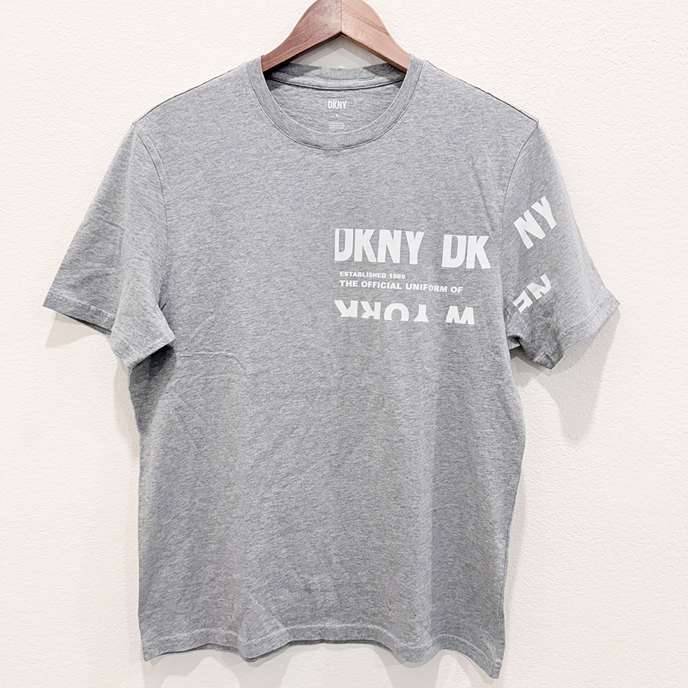 Áo DKNY Logo Graphic - Grey, Size L