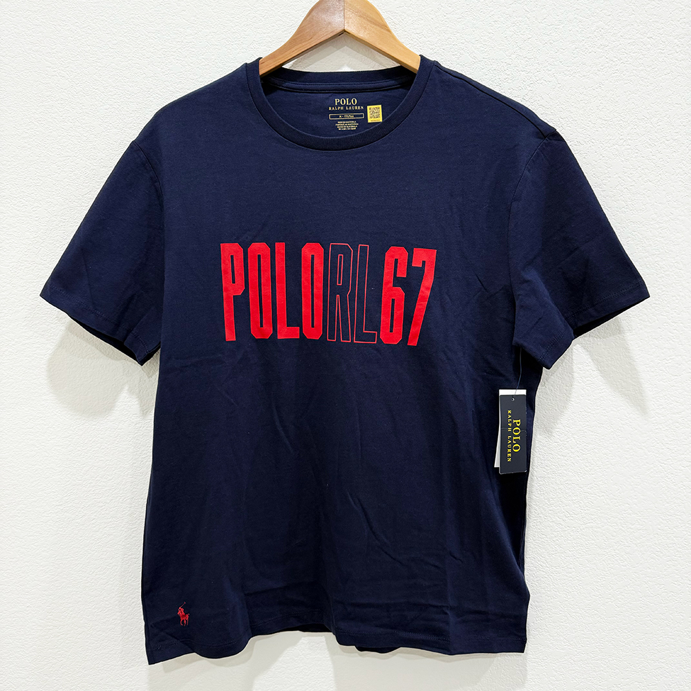 Áo Polo Ralph Lauren Standard Fit Big Logo Jersey - Navy, Size M