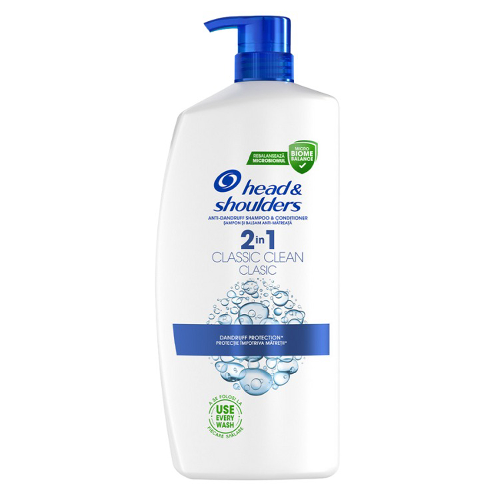 Dầu gội xả Head & Shoulders Classic Clean 2in1, 800ml