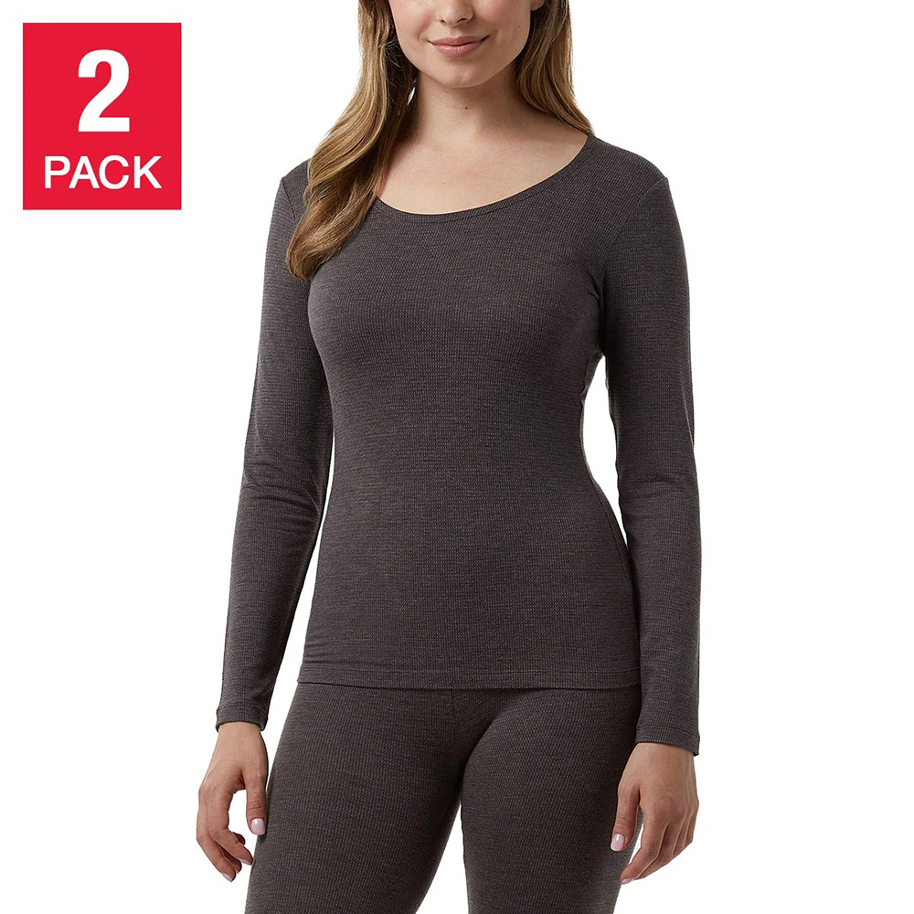 Set 2 áo 32 Degrees Heat Thermal - Charcoal, Size L