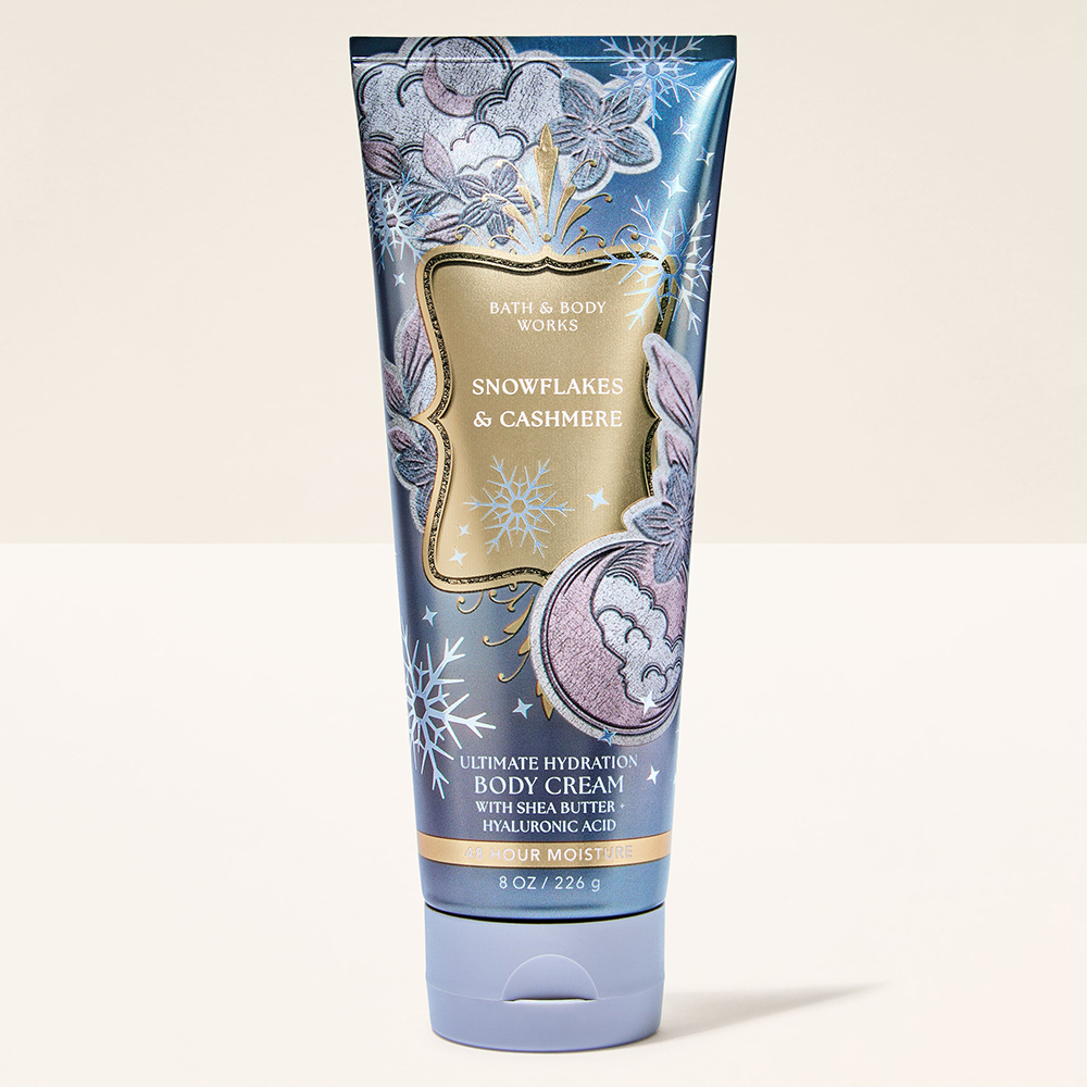 Kem dưỡng da Bath & Body Works - Snowflakes & Cashmere, 226g