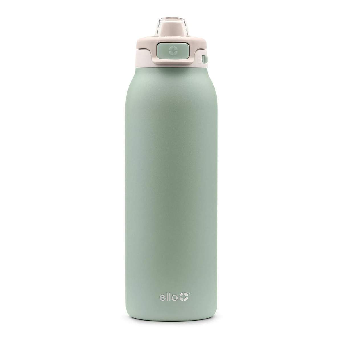 Bình nước Ello Pop & Fill Stainless Steel - Green, 946ml