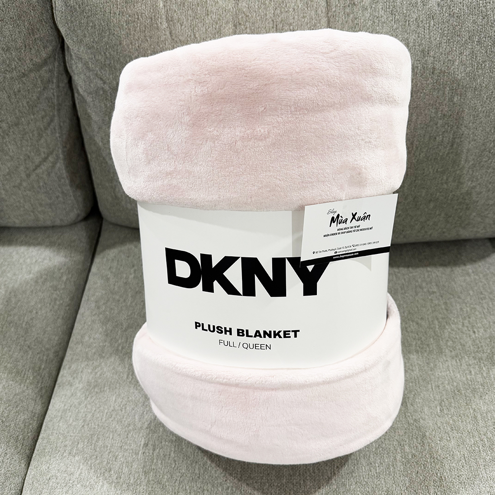 Chăn DKNY Queen Size, Pink