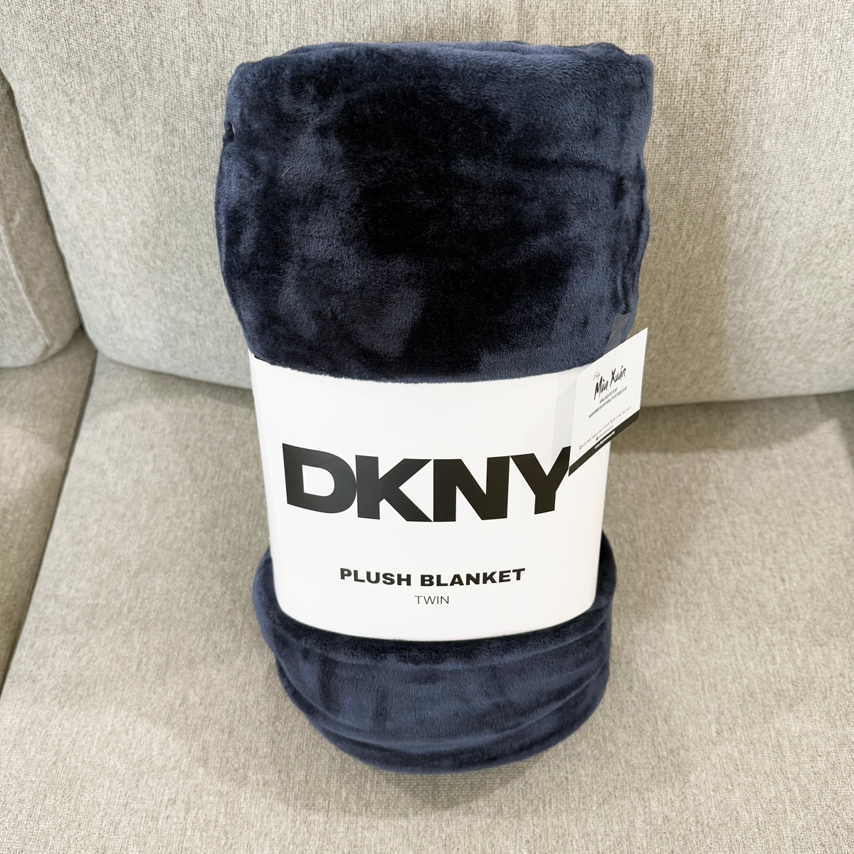 Chăn DKNY Twin Size, Navy