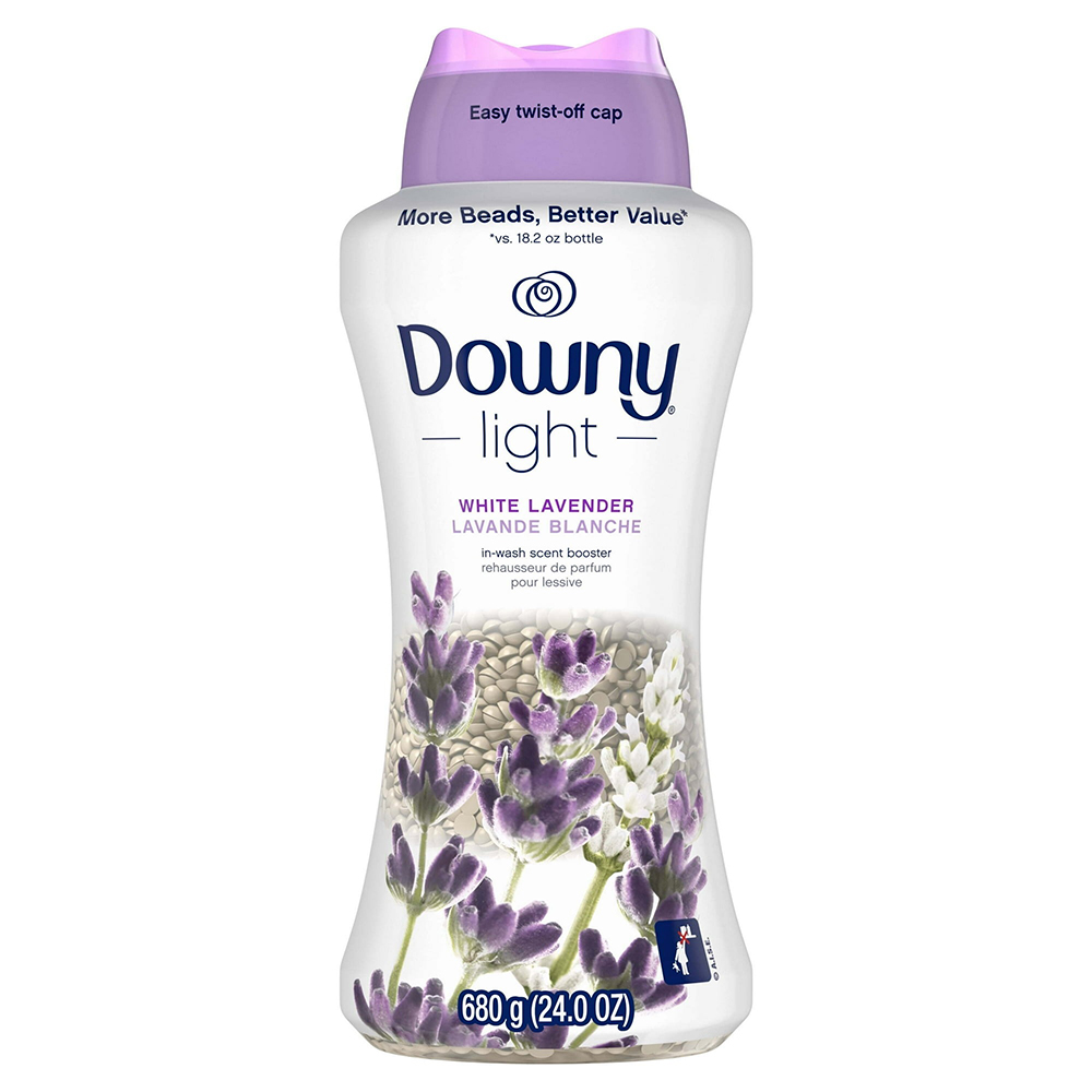 Hạt xả vải Downy Light - White Lavender, 680g