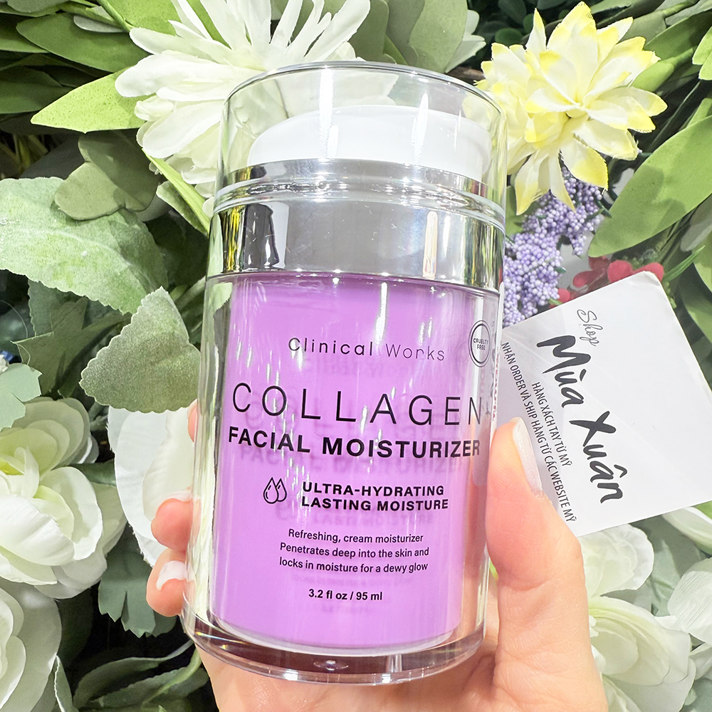 Kem dưỡng ẩm Clinical Works - Collagen, 95ml
