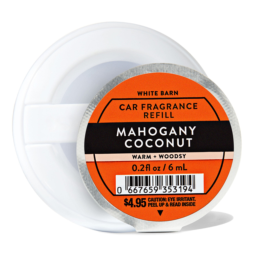 Tinh dầu thơm xe Bath & Body Works - Mahogany Coconut, 6ml