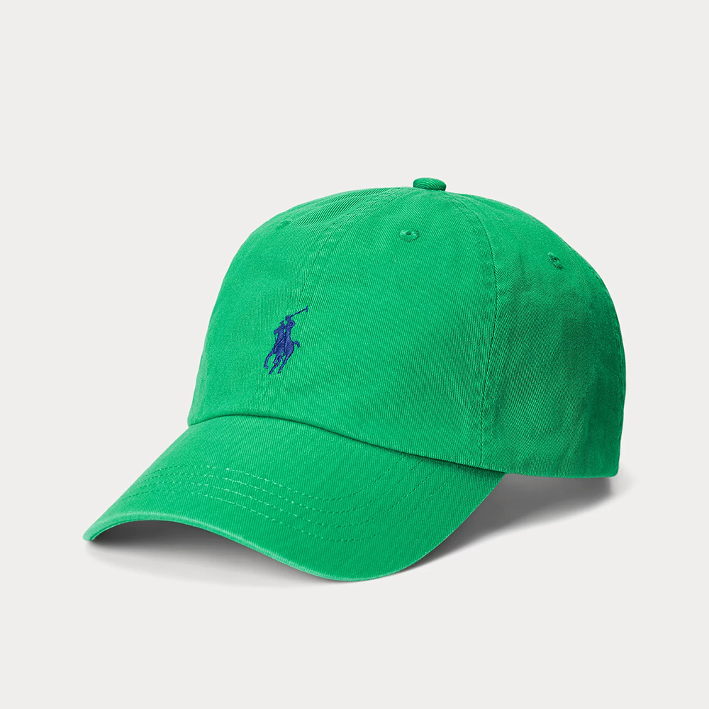 Mũ Polo Ralph Lauren Cotton Chino Ball Cap, Green/Blue
