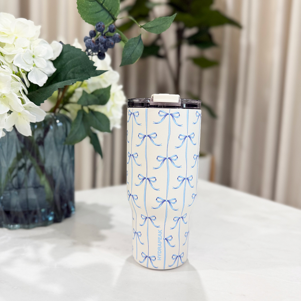 Ly giữ nhiệt Hydrapeak Voyager With Straw Lid - Ivory, 740ml