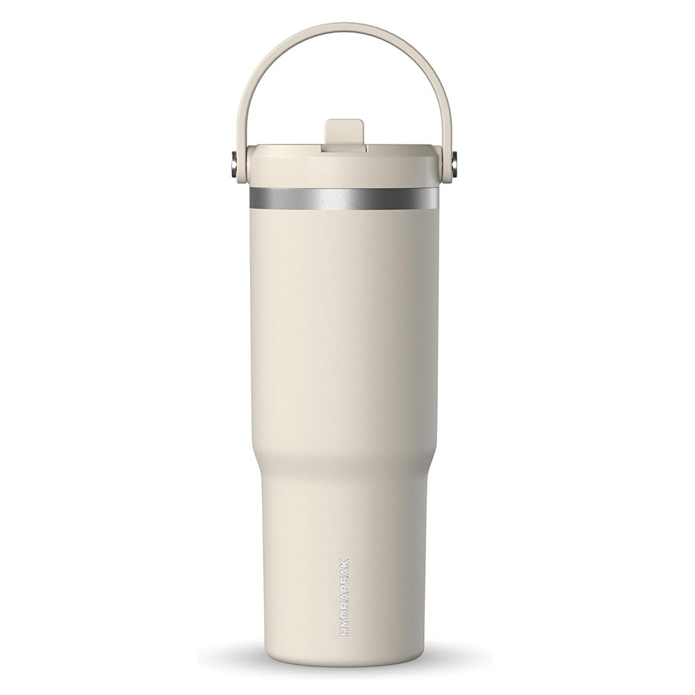 Bình giữ nhiệt Hydrapeak Nomad Bottle With Handle And Straw Lid - Stone, 946ml