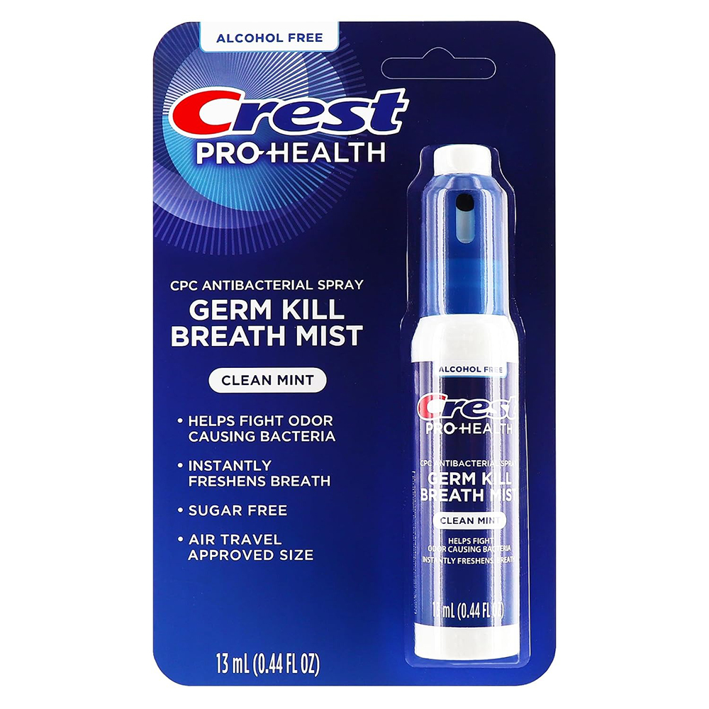 Xịt thơm miệng Crest Pro-Health Germ Kill Breath Mist,13ml