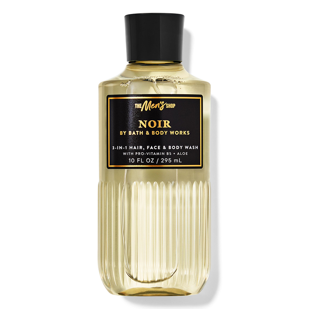 Gel tắm + gội + rửa mặt Bath & Body Works 3in1 Men's Collection - Noir, 295ml
