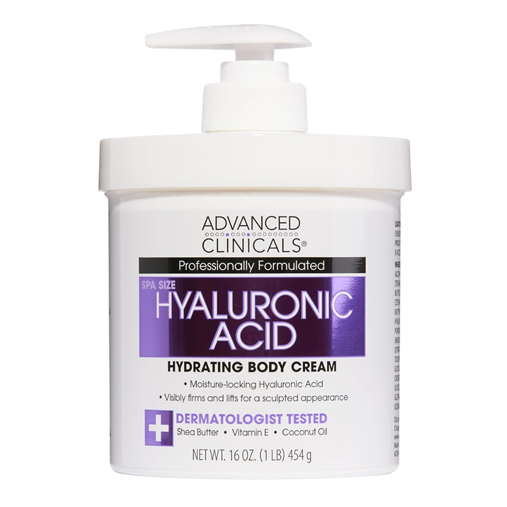 Kem dưỡng da Advanced Clinicals Hyaluronic Acid, 454g