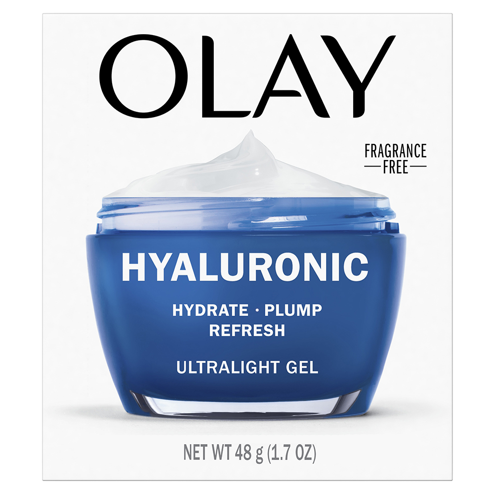 Gel dưỡng ẩm Olay Hyaluronic Ultralight Gel, 48g
