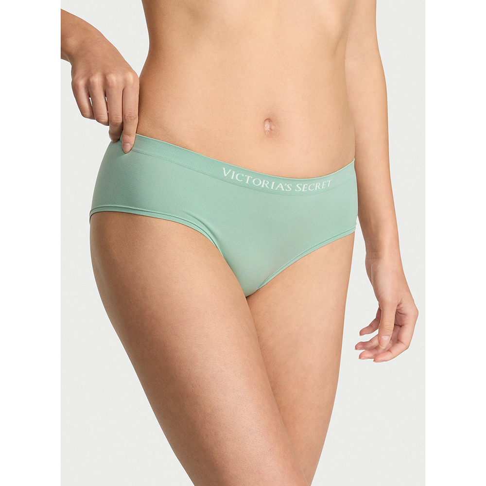 Quần lót Victoria's Secret Seamless Hiphugger - Seasalt Green, Size XS