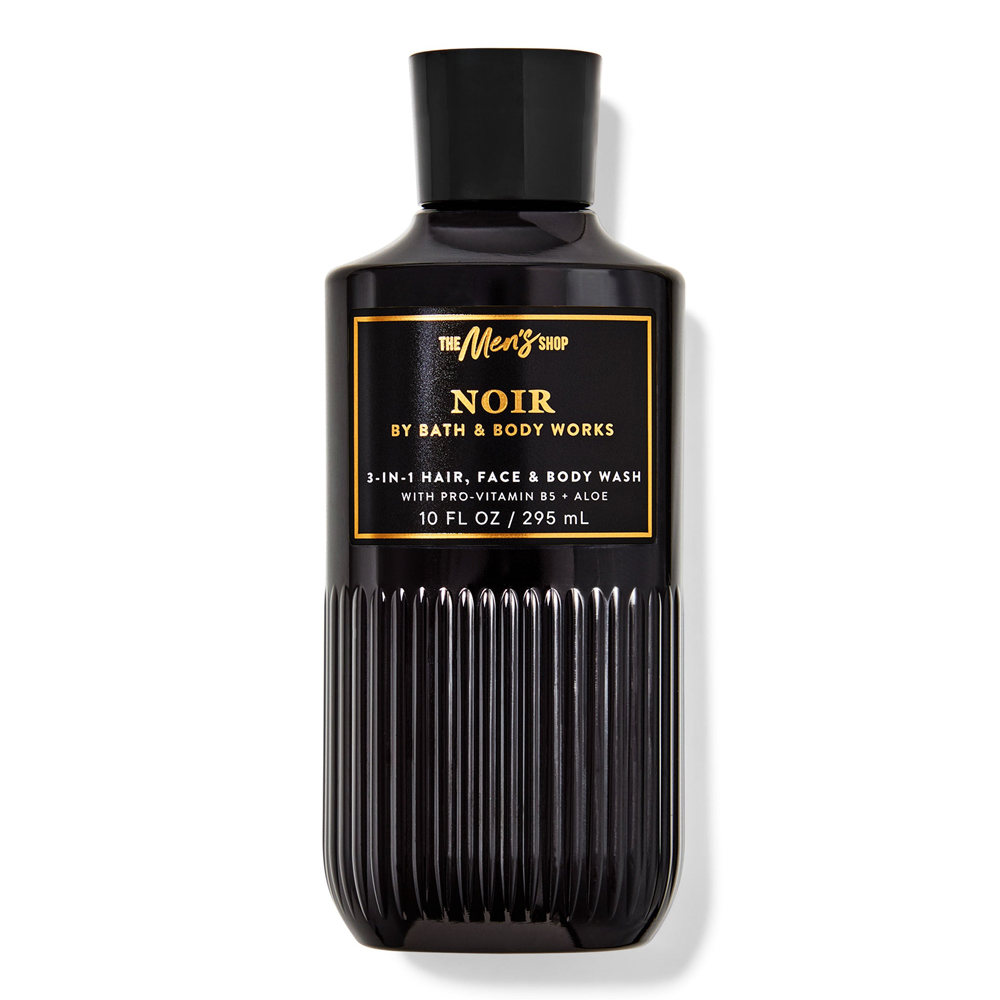 Gel tắm + gội + rửa mặt Bath & Body Works 3in1 Men's Collection - Noir, 295ml