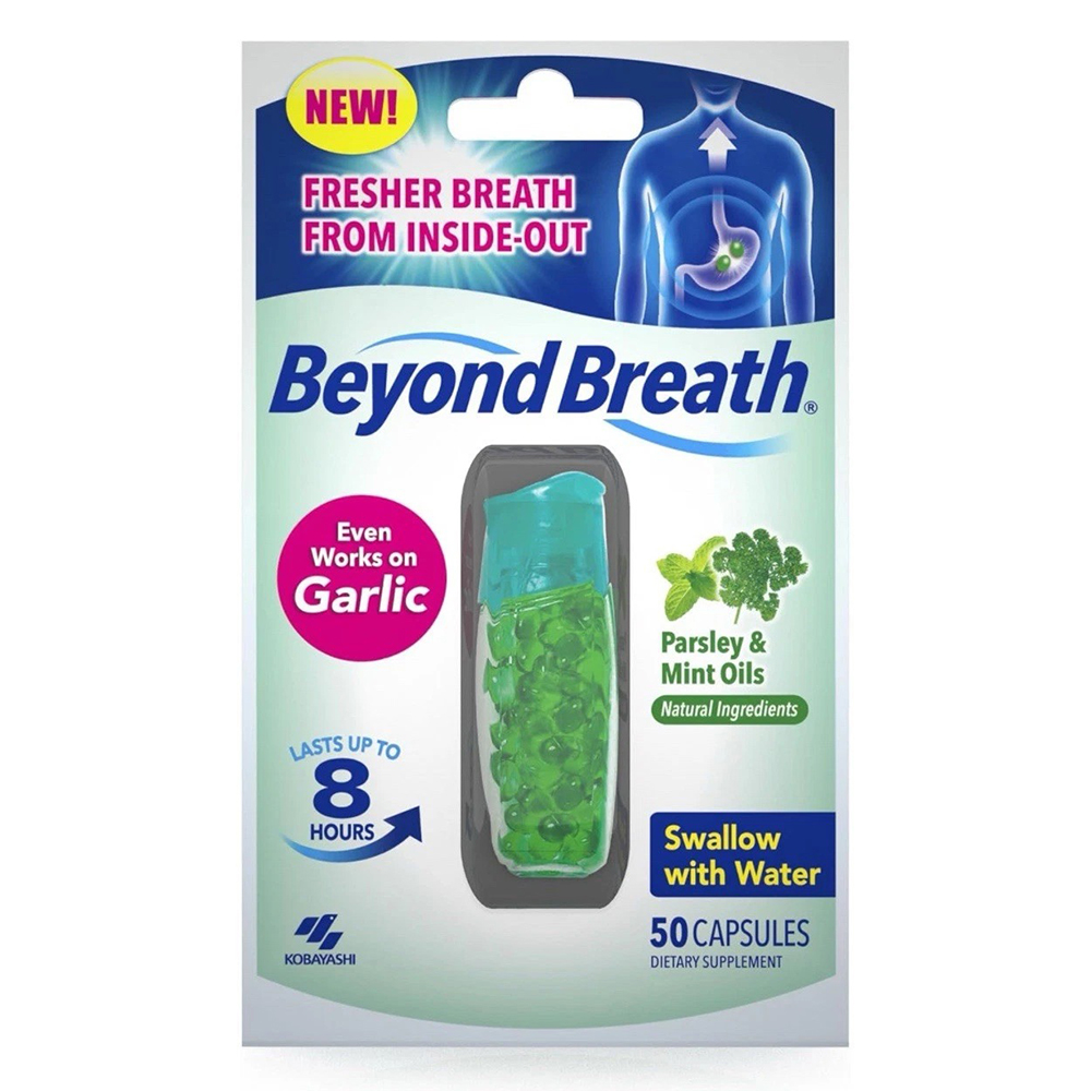 Beyond Breath Breath Freshening Parsley & Mint Oils, 50 viên