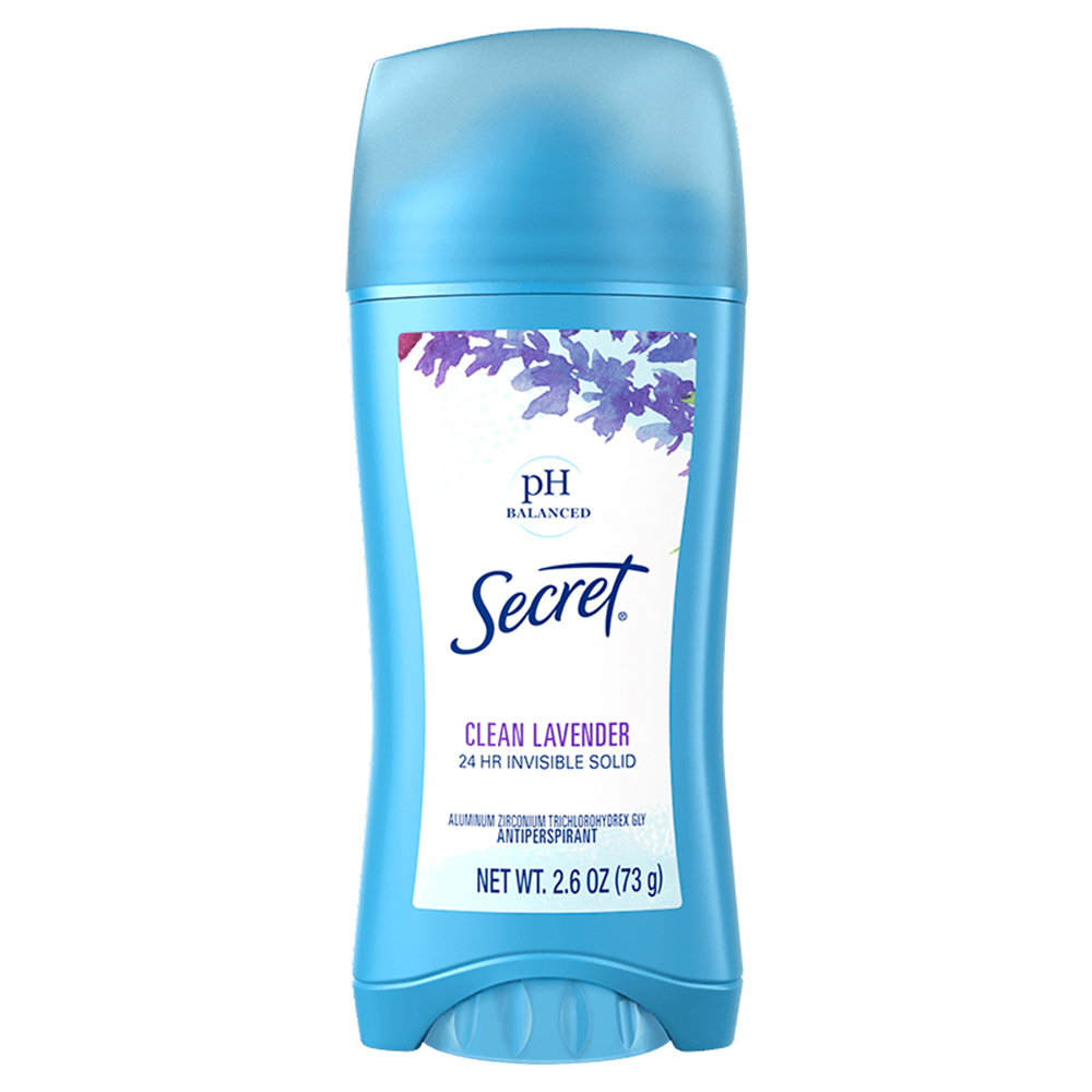Sáp khử mùi Secret pH Balanced - Clean Lavender, 73g