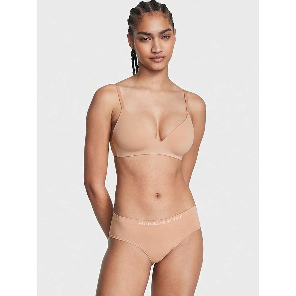 Quần lót Victoria's Secret Seamless Hiphugger - Praline, Size S