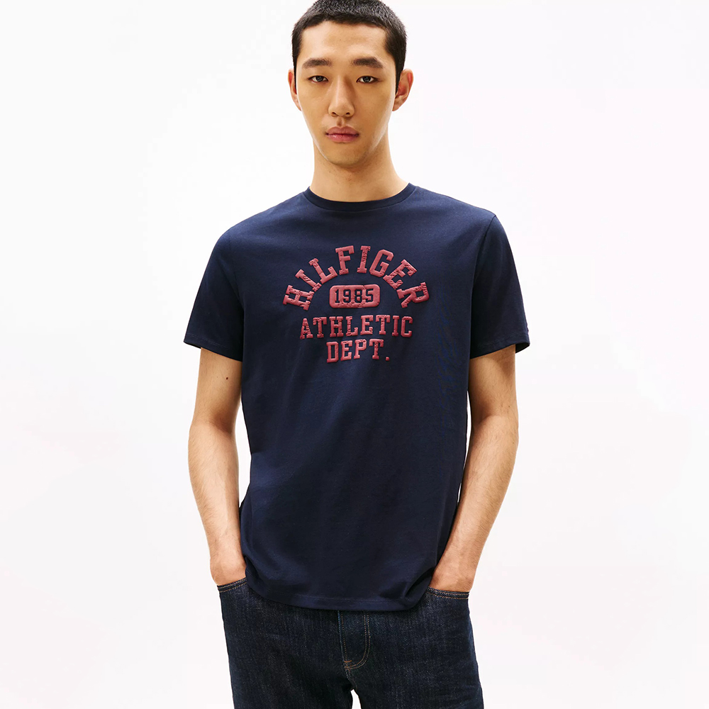 Áo Tommy Hilfiger Hilfiger 1985 Athletic Logo - Navy, Size M