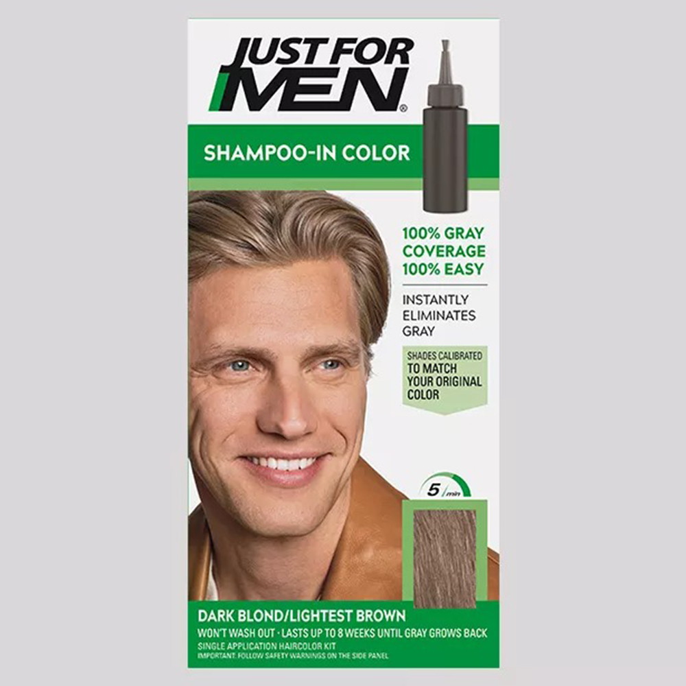 Thuốc nhuộm tóc Just For Men Shampoo-in Color, H-15 Dark Blond/Lightest Brown