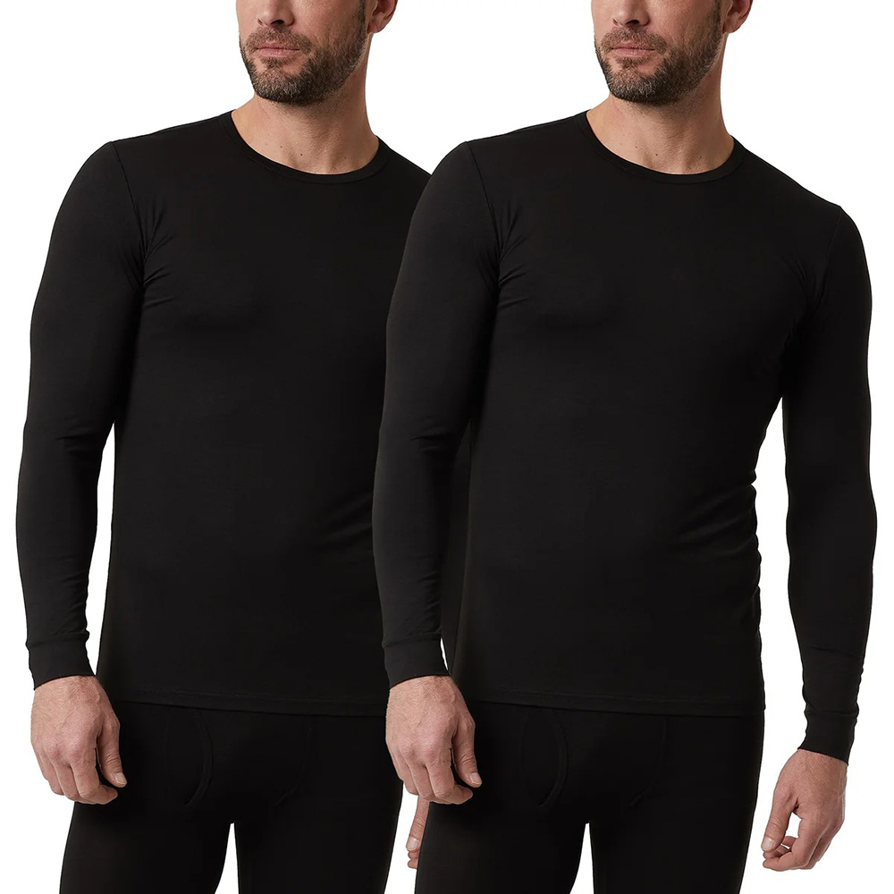 Set 2 áo 32 Degrees Men's Heat - Black, Size L