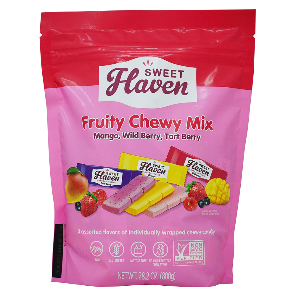 Kẹo mềm trái cây Sweet Haven Fruity Chewy Mix, 800g